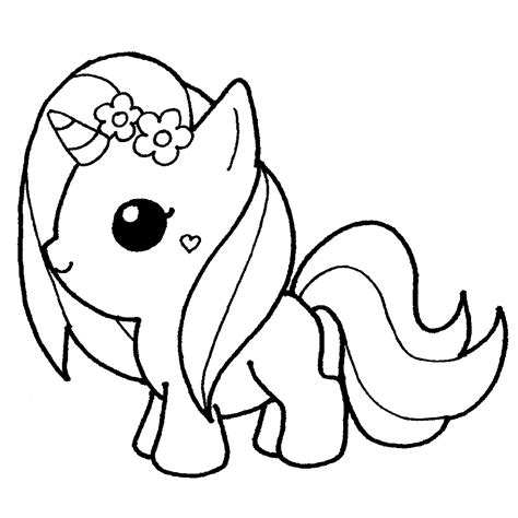 Dibujos De Unicornios Para Colorear E Imprimir Gratis