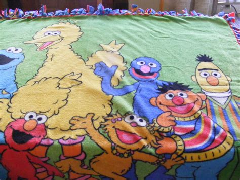 Sesame Street Blanket 25 00 Sesame Street Blankets Chris Blanket Cover Comforters