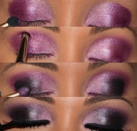 20 Fashionable Smoky Purple Eye Makeup Tutorials For All