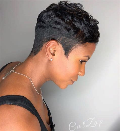 Short Undercut With Textured Top Short Hair Styles African American