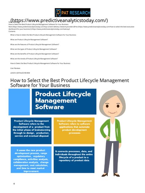 How To Select The Best Product Lifecycle Management Software For Your