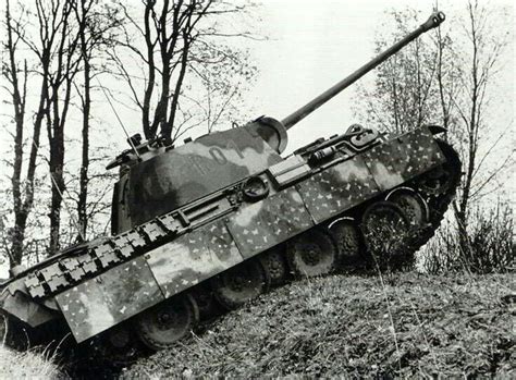 Panzer V Aust G Pantera Fseh Pz Div Hg Prusia Panther Tank
