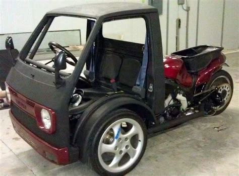 Suzuki Trungtung Hayabusa Reverse Trike Three Wheeled Car Trike