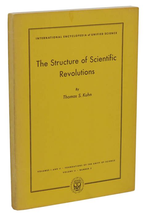 The Structure Of Scientific Revolutions Von Kuhn Thomas S Near Fine