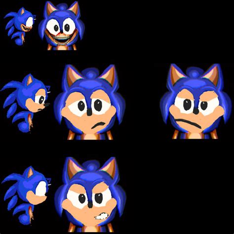 Sonic Omt Sonic Face Expressions By Chaoshuntersonicexe On Deviantart
