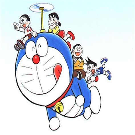 Gambar 11 Animasi Images Pinterest Cartoon Characters Flying Doraemon