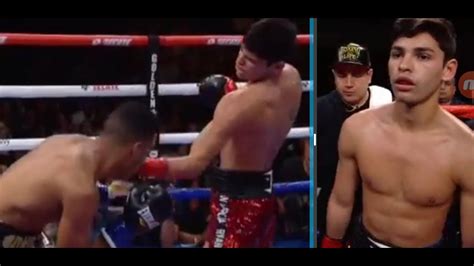 Ryan Garcia Knocks Out Jose Lopez Full Highlight And Review Dazn Youtube