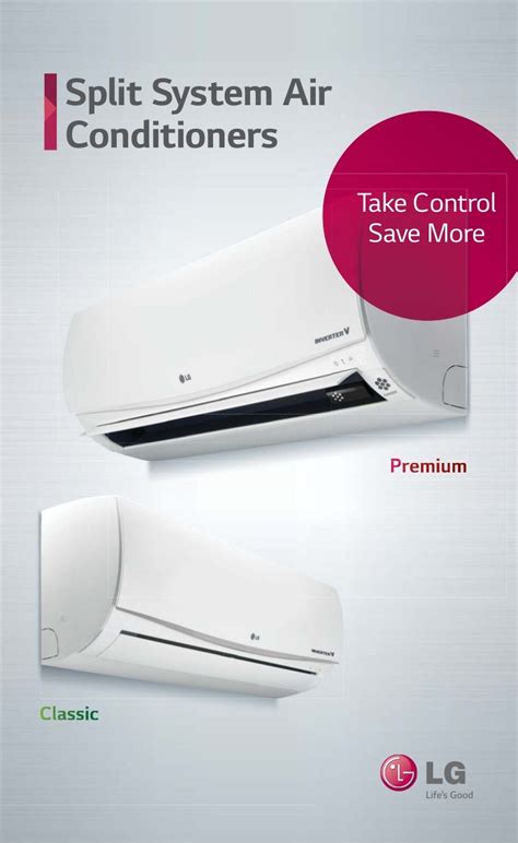 20142015 Lg Split System Air Conditioners Catalogue