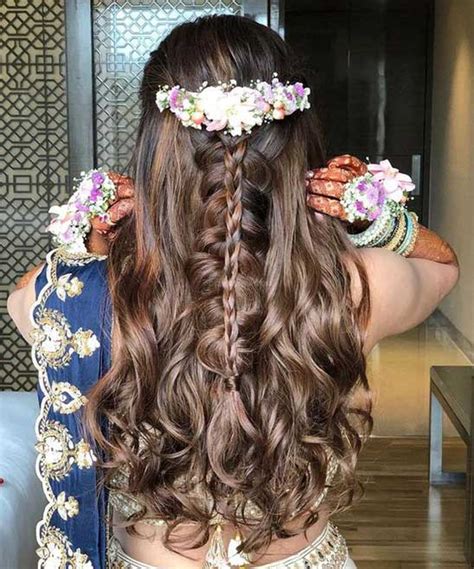 100 curly hairstyles for lehenga 2024 indian tailoringinhindi