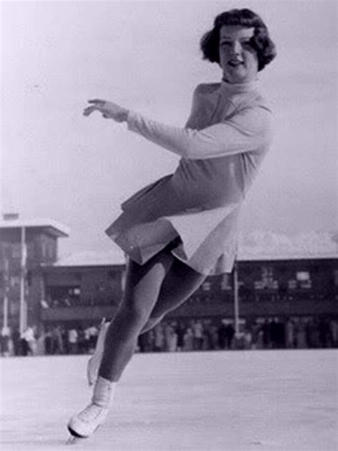 Tenley Albright 1956 Figure Skater Olympic American Champion Figure