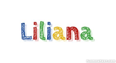 Liliana Logo Herramienta De Diseño De Nombres Gratis De Flaming Text