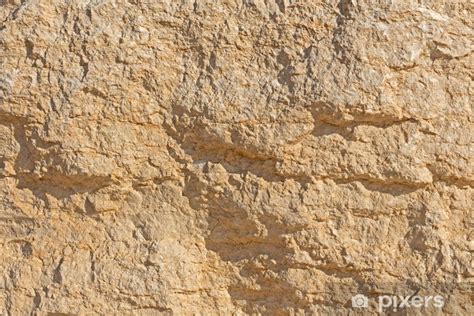 Sticker Texture Light Yellow Sandstone Structure Of Stone Pixersuk