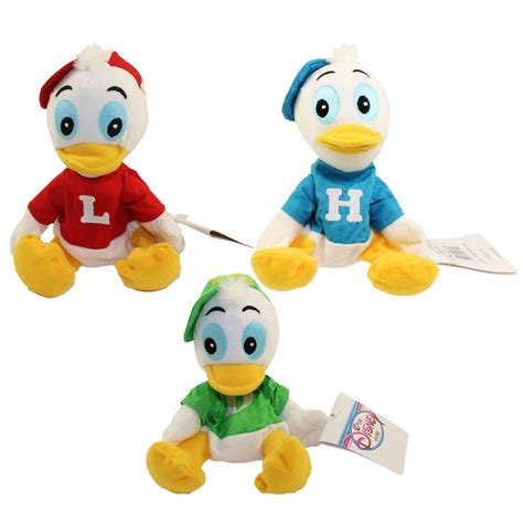 Disney Bean Bag Plushes Set Of 3 Donalds Ducks Huey Dewey And Louie