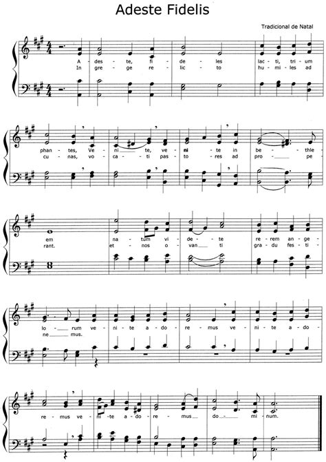 Musicas natalinas fim de ano (7). facilidade: Partituras de músicas Natalinas