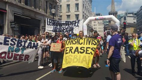 Lesbian Groups Anti Trans Protest At London Pride Backfires Thinkprogress
