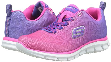 Skechers Kids Girls Glider Zealous Slip Onpurplehot Pink Amazon