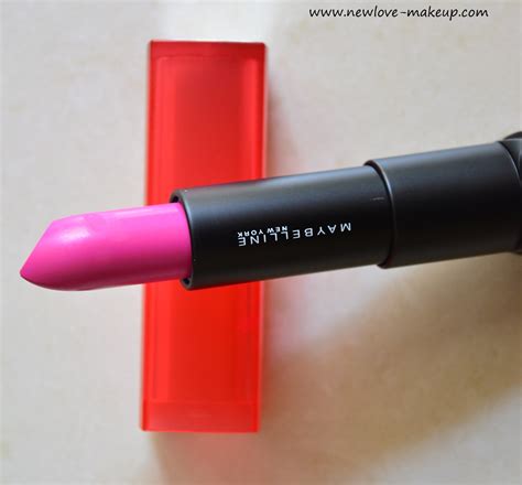Its not too dark i just hate how it dries. Maybelline India Vivid Matte Lipstick Vivid2 Neon Pink ...