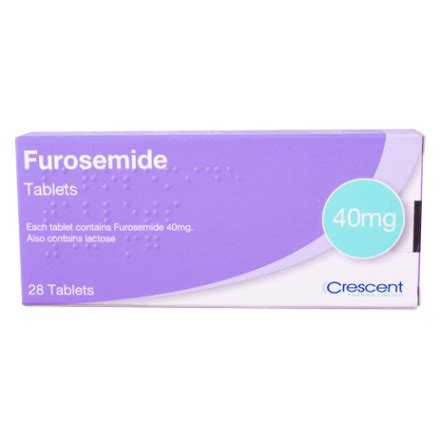 Furosemide Mg Tablets S Crescent Pharma