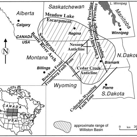 Generalized Paleozoic Stratigraphy In The Williston Basin Download