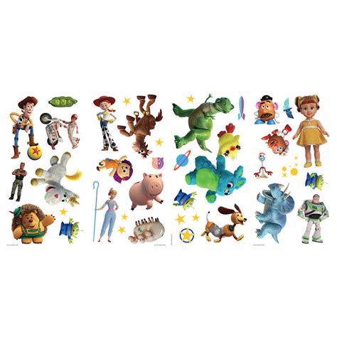 Disney Toy Story Wall Decals Printed Sheet