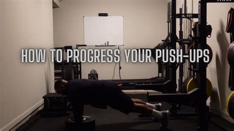 How To Progress Your Push Ups Youtube