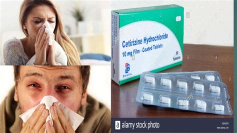 Cetirizine Hydroclhoride 10mg Tablets Uses And Side Effects Youtube