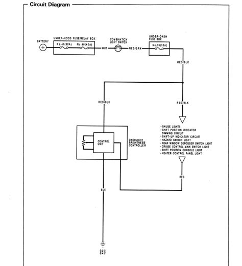 2007 honda civic stereo wiring diagram wiring diagram is a simplified customary pictorial representation of an electrical circuitit shows the components of the circuit as simplified shapes and the gift and signal friends amongst the devices. 93 Civic DX Dashlight Brightness Controller/Dimmer - Dash ...