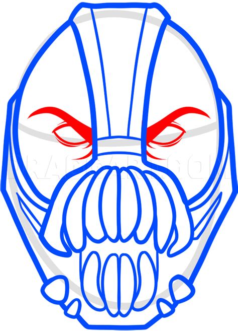 How To Draw Bane Easy By Dawn