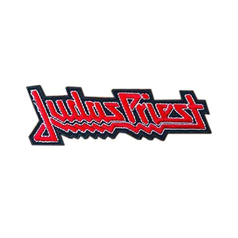 Judas Priest Sew Iron On Patch Rock Band Logo Heavy Metal Hard Music