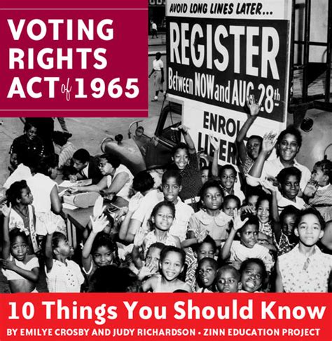 Best Describes The Voting Rights Act Of 1965 Eden Has Krause