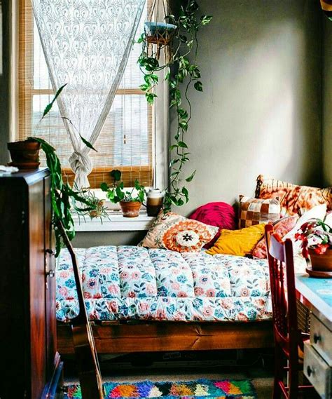 Bohemian Beautiful Botanical Bedroom Design Morrocan Bedroom Home