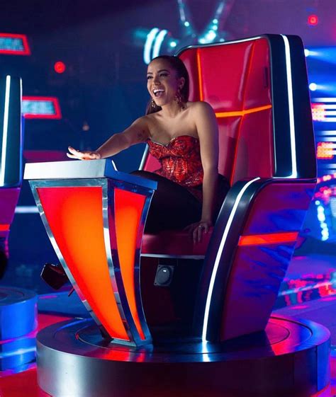 Anitta é A Nova Técnica Do La Voz Mexico O The Voice Mexicano