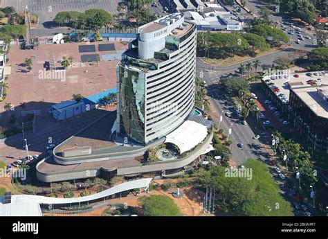 Aerial Photo Of Hilton Hotel In Durban Stock Photo Alamy