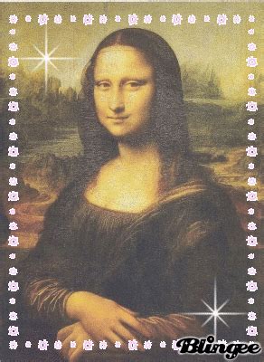 The Mona Lisa Picture Blingee Com