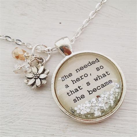 Inspire Jewelry Etsy Inspirational Quote Necklace Necklace Quotes