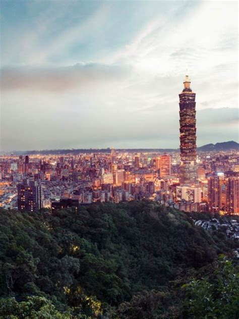 Taipei Cityscape Bing Wallpaper Download