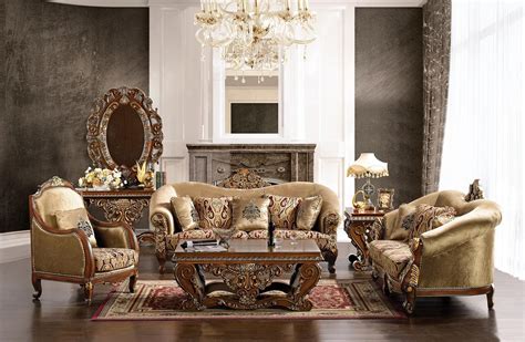 Luxurious Traditional Style Formal Living Room Set Hd 379