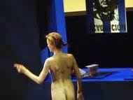 Naked Tracy Shaw In The Blue Room Stageplay