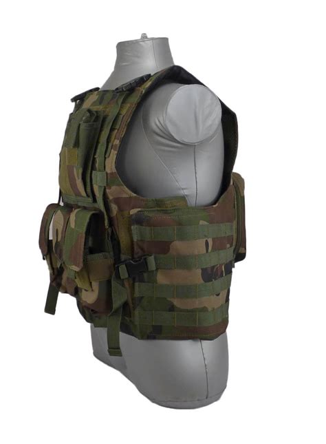 Tactical Scorpion 4 Pc Level Iii Ar500 Body Armor Bearcat Molle Vest