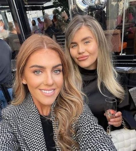 Gogglebox Star Georgia Bell Glams Up For Night Out With Bff Abbie After Welcoming Son Ok Magazine