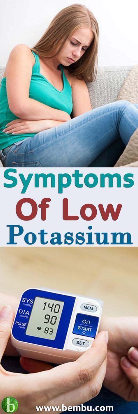 7 symptoms of low potassium listen to your body health tips alternative health health