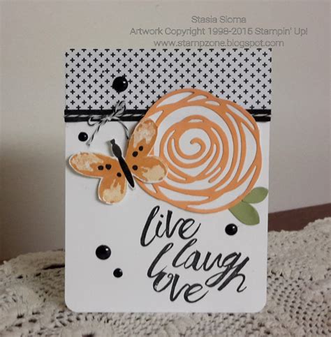 Stampin' & Scrappin' with Stasia: Swirly Scribbles Live Laugh Love