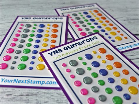 Spooky Cute Sparkly Gumdrops Your Next Stamp