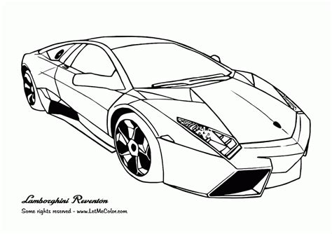 Free Fast Car Coloring Pages, Download Free Fast Car Coloring Pages png