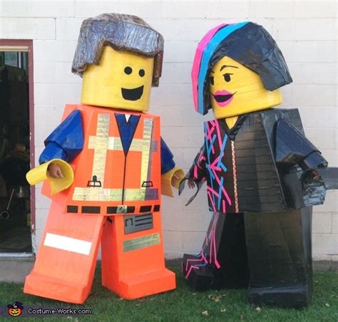 Lego Movie Emmet And Wyldstyle Couple Costume Diy Costume Guide