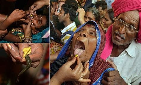 The Indian People Who Swallow Live FISH To Try And Cure Asthma Daily Mail Online