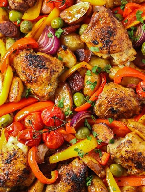Easy Recipes And Meal Planning For Busy Families Taming Twins Spanish Chicken Thighs Recipe