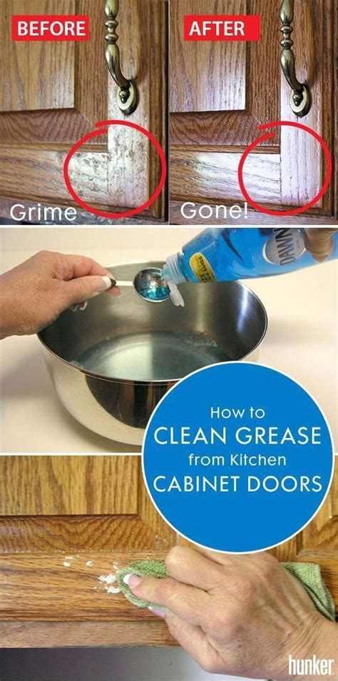 Best Way To Clean Grease Kitchen Cabinets