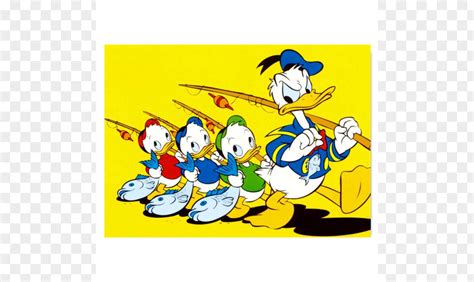 Gone Fishing Cliparts Donald Duck Huey Dewey And Louie Scrooge Mcduck