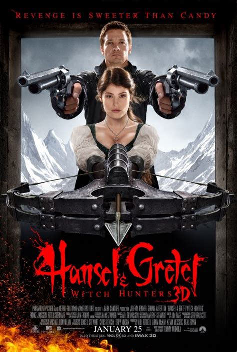 Hansel And Gretel Witch Hunters 2013 Dvd Cara Segi Empat